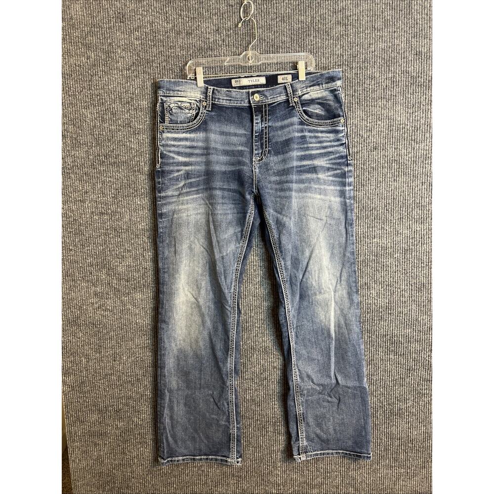 Buckle Men's Bootcut Jeans - Faded Blue